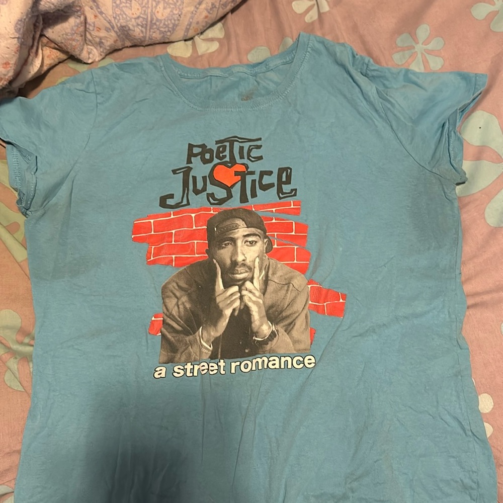 Women's XL poetic justice graphic t-shirt